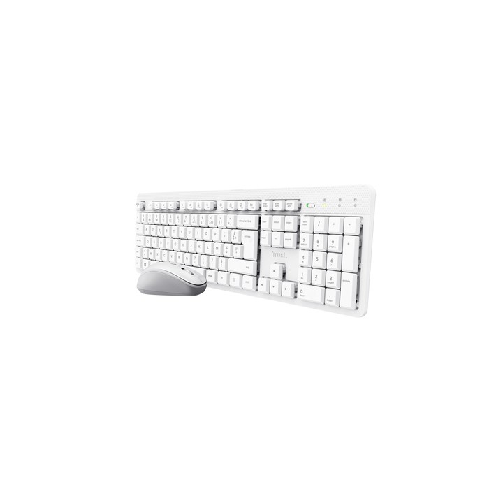 Teclado+Raton TRUST ODY II Wireless Blanco (25467)