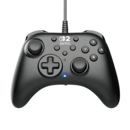 Gamepad Hori Nintendo Switch 2 USB Alámbrico Negro Botones Programables