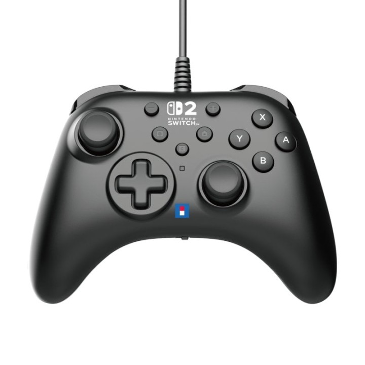Gamepad Hori Nintendo Switch 2 USB Alámbrico Negro Botones Programables