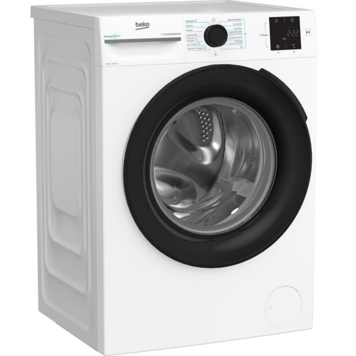 Beko BM3WFT3821WB Lavadora Carga Frontal 8KG 1200 RPM A Blanco