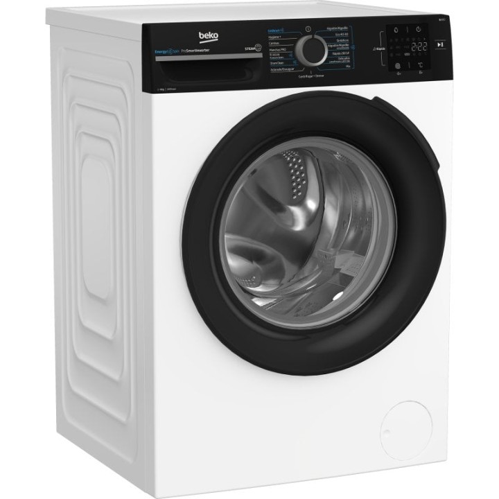 Lavadora Beko BM3WFSU39413 9kg Carga Frontal 1400rpm A Blanca