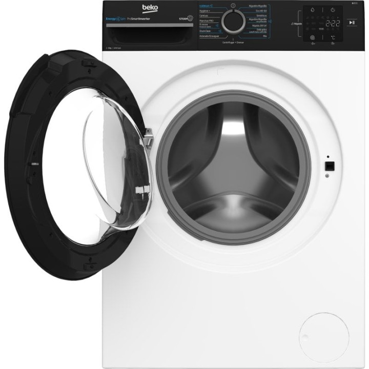 Lavadora Beko BM3WFSU39413 9kg Carga Frontal 1400rpm A Blanca