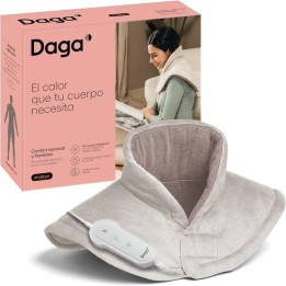 Almohadilla térmica Daga Confort Cervical y Hombros 4 Niveles Intellisense 47x52cm 110W