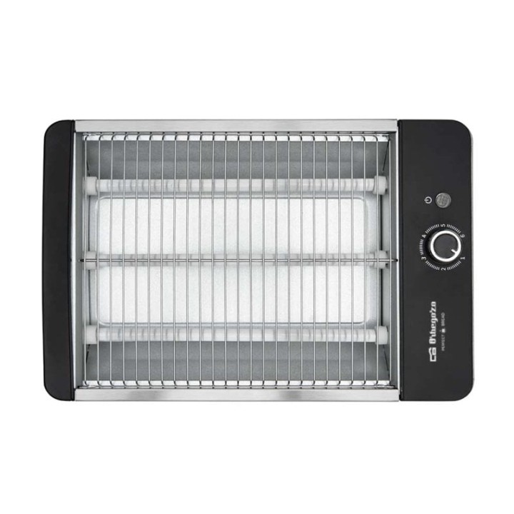 Tostador Orbegozo TO 2030 Acero Inoxidable 1000W 3 Resistencias de Cuarzo 6 Niveles