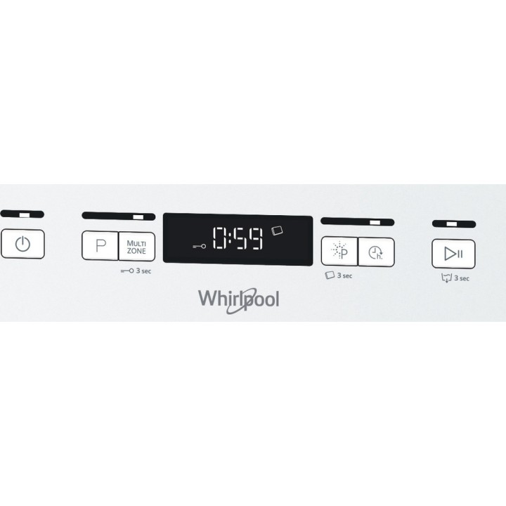 Lavavajillas Whirlpool WFC 3C34 P 14 Cubiertos D Silencioso Mitad de Carga