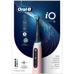 Cepillo de Dientes Eléctrico Oral-B IO 5S Rosa Enchufe EU