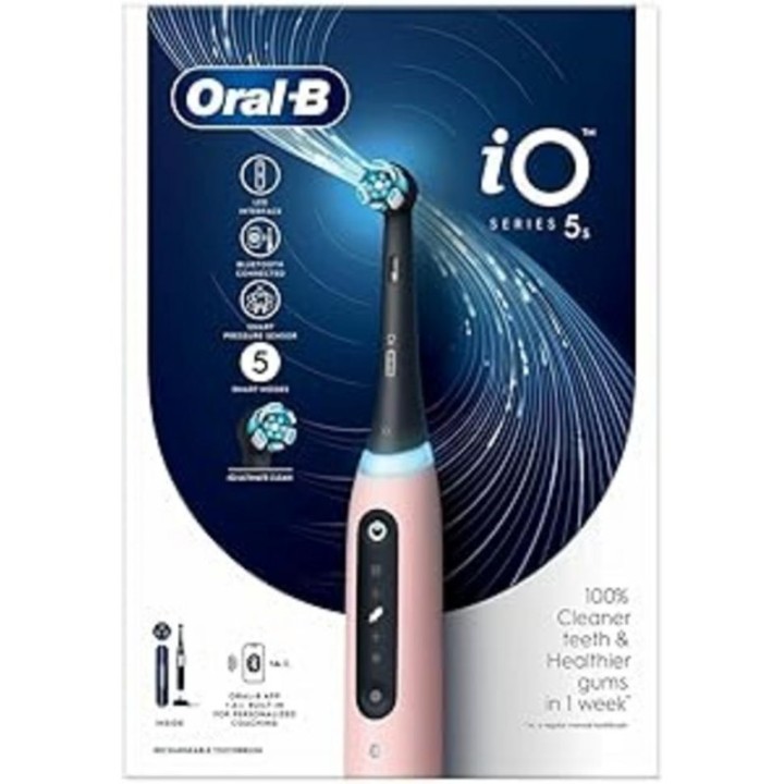 Cepillo de Dientes Eléctrico Oral-B IO 5S Rosa Enchufe EU