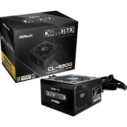Fuente de Alimentación Asrock 650W 80+ Gold Challenger CL-650G Negro Protecciones avanzadas