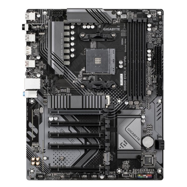 Placa Base Gigabyte B550 ATX AM4 EAGLE WIFI6 PCIe 4.0 M.2 VRM 10+3+1 USB 3.2