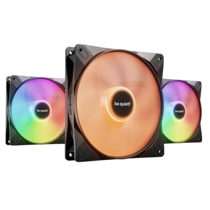 be quiet! LIGHT WINGS LX 140mm PWM High Speed 3-Pack Black Carcasa del ordenador Ventilador 14 cm Negro 3 pieza(s)