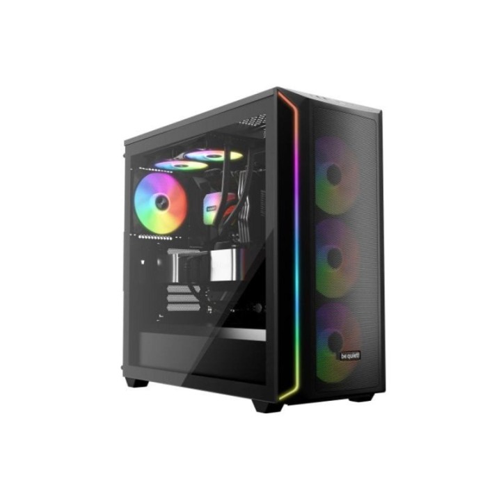 be quiet! LIGHT WINGS LX 140mm PWM High Speed 3-Pack Black Carcasa del ordenador Ventilador 14 cm Negro 3 pieza(s)