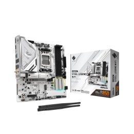 Placa Base Asrock B850M Steel Legend WiFi B850 AM5 Micro ATX Overclock DDR5 WiFi RAID