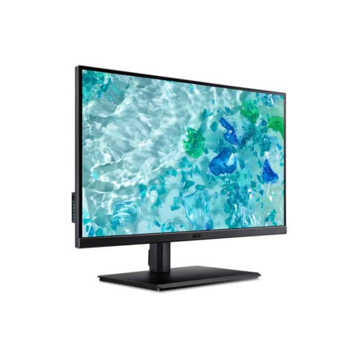 Monitor Acer 23.8″ 1080p 60Hz LED ErgoStand Altavoces Cámara USB VESA Negro