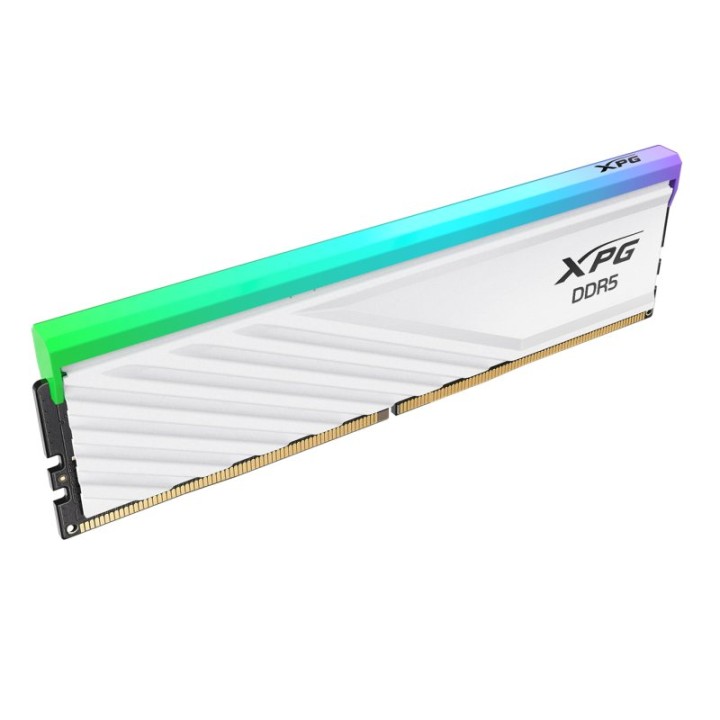 Memoria RAM ADATA 32GB DDR5 6000MHz LANCER BLADE RGB 2x16GB Blanco