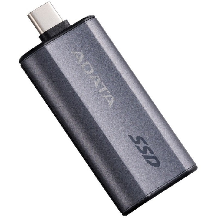 Disco Duro ADATA SC750 500GB SSD Externo USB Tipo C 10Gbps 1050MB/s Gris