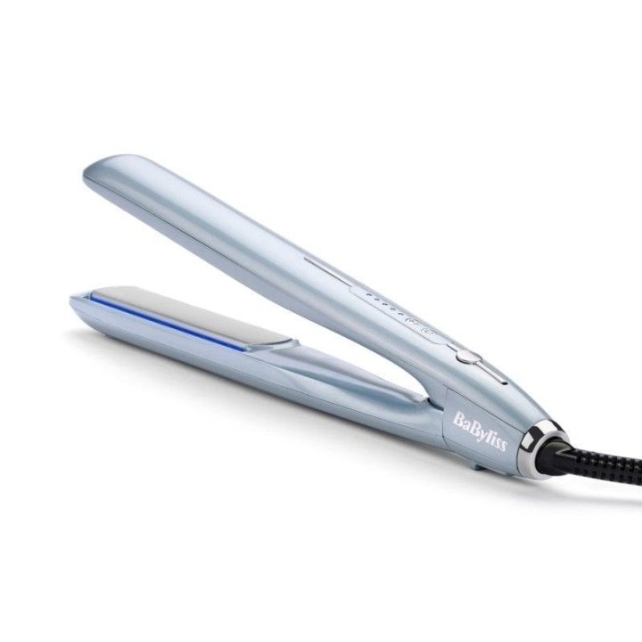 Plancha de pelo BaByliss Hydro-Fusion Straightener Cerámica 230°C Ionizador LED