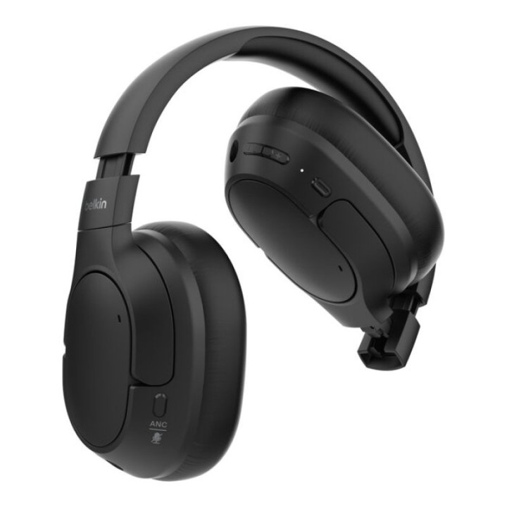 Auriculares Belkin inalámbricos Bluetooth 5.4 con cancelación híbrida y micrófono