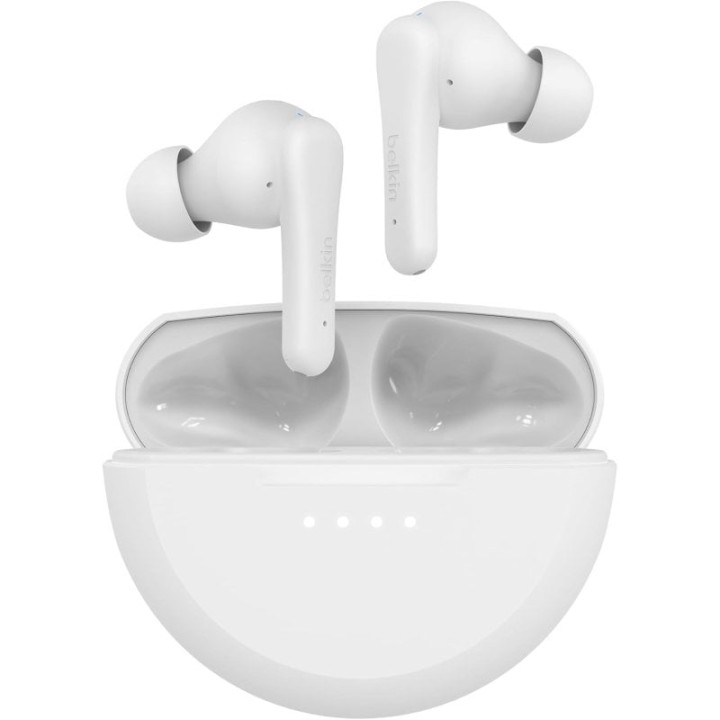 Auriculares Belkin inalámbricos Bluetooth 5.3 con resistencia al agua y control táctil