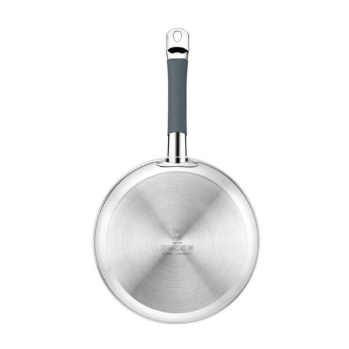 Sartén BRA Master A451428 28cm Acero inoxidable sin antiadherente PFAS Free Full Induction