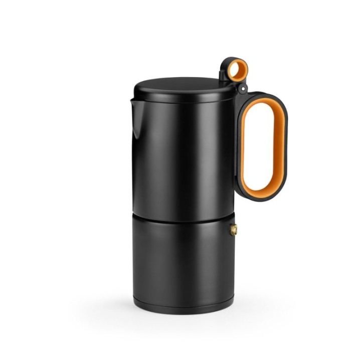 Cafetera Italiana BRA Efficient 6 tazas acero inoxidable inducción lavavajillas