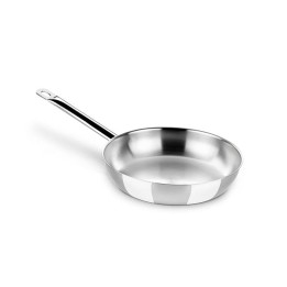 Sartén BRA Profesional acero inoxidable 18/10 30cm triple fondo full induction 220°C