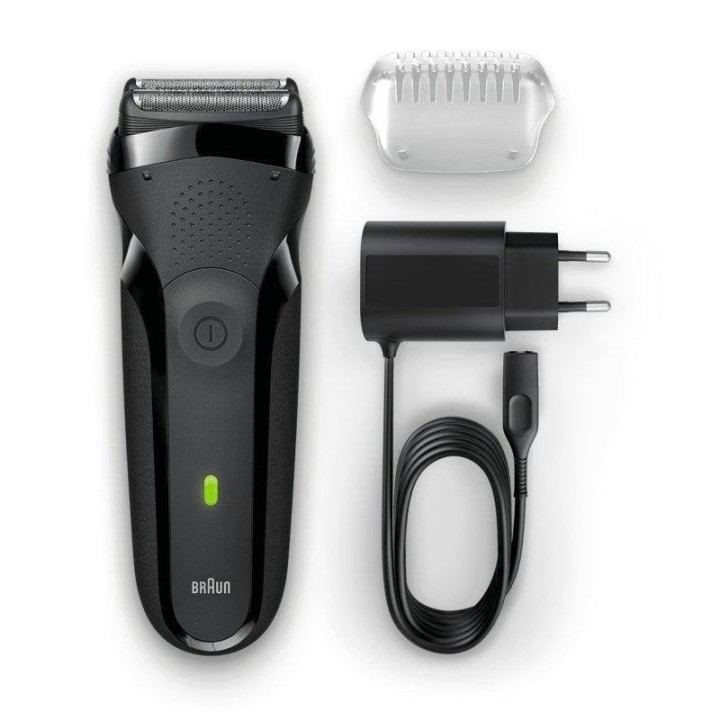 Afeitadora Braun Máquina de láminas 2 SensoFoil Negra Recortadora Lavable NiMH