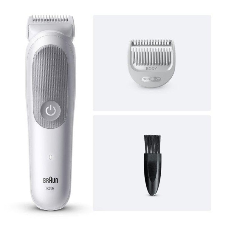 Recortadora corporal Braun Series 5 100% resistente al agua SkinGuard batería 100min
