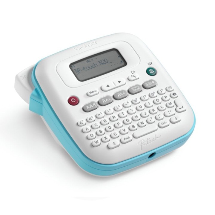 Impresora Etiquetadora Portátil Brother PT-N20 Corte Manual LCD Azul/Blanco