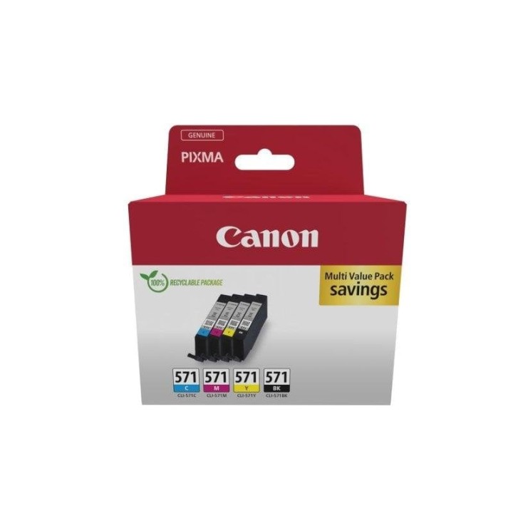 Cartucho de Tinta Canon 0386C008 Original Multipack Negro/Cian/Magenta/Amarillo