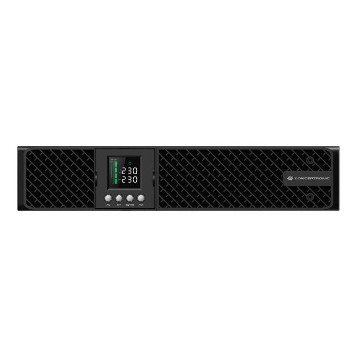 Sai Conceptronic 3kVA Batería 9Ah 4h Autonomía Onda Seno Pura USB Rack LCD Protección Total