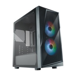 Caja PC Cooler Master CMP 320 Mini Tower Negro ARGB Vidrio Templado Micro ATX