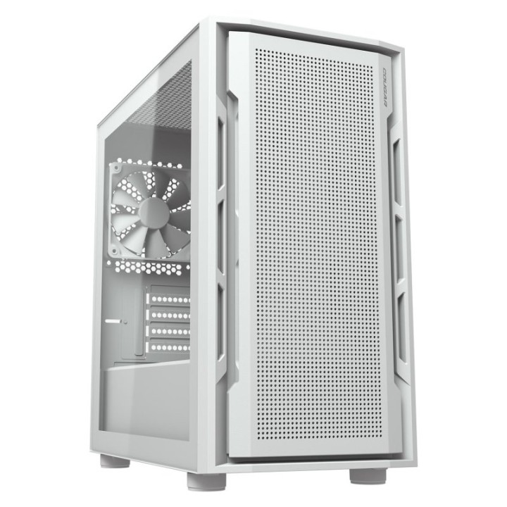 Caja PC Cougar Uniface Mini Compacta Blanca Cristal Templado Soporte GPU 340mm 6 Ventiladores