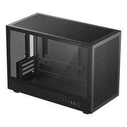 Caja PC DeepCool CH260 Negro Micro ATX Vidrio Templado USB-C 4 Slots