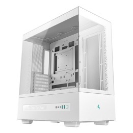 Torre DeepCool CH690 Blanco ATX Ventana Lateral Pantalla LCD USB-C Expansión 8 Slots