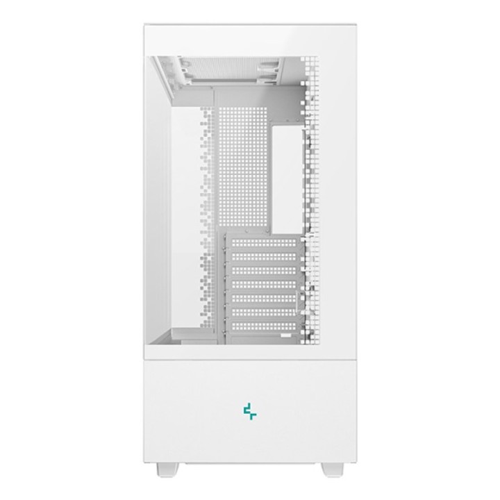 Torre DeepCool CH690 Blanco ATX Ventana Lateral Pantalla LCD USB-C Expansión 8 Slots