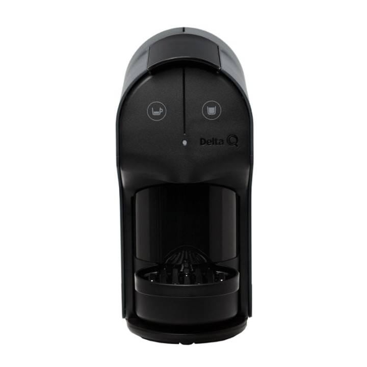 Cafetera Cápsulas Delta Q QUICK 0,8L 1200W Negra para Encimera