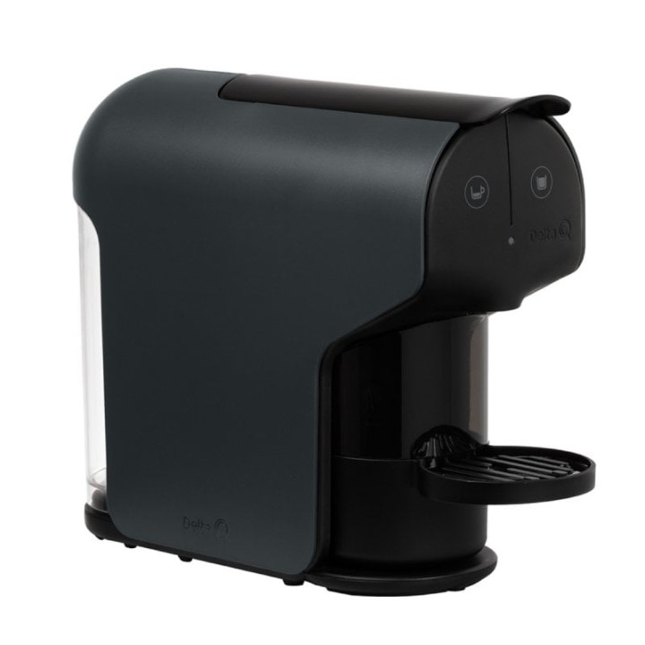 Cafetera Cápsulas Delta Q QUICK 0,8L 1200W Negra para Encimera