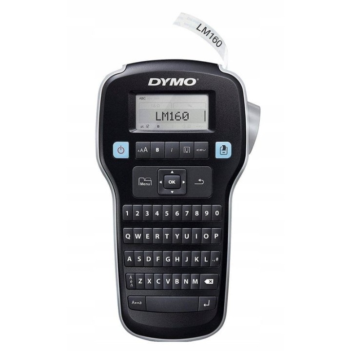 Impresora de inyección de tinta térmica portátil Dymo LabelManager LM160 QWERTY apagado automático