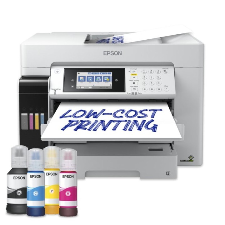 Multifunción Epson Inkjet Color EcoTank Pro WiFi A3+ Dúplex LCD Fax Alto Rendimiento