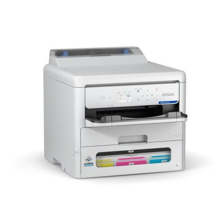 Impresora Inyección de tinta Wi-Fi Epson WorkForce Pro EP-C800RDW dúplex LCD profesional