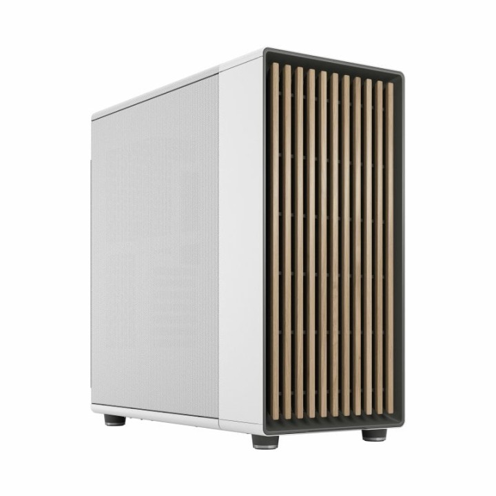 Torre Fractal Design North XL Blanco Acero Madera ATX sin Ventana 3x140mm USB-C