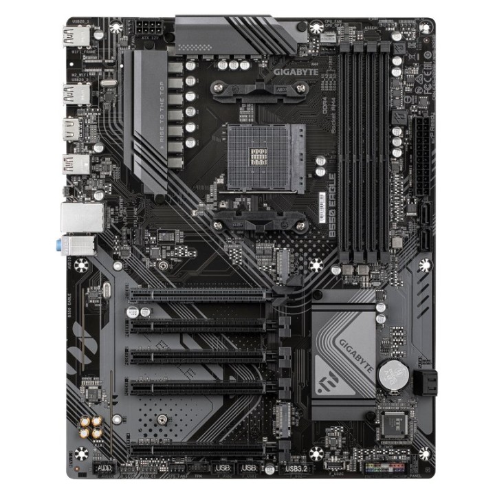 Placa Base Gigabyte B550 ATX AM4 B550 EAGLE DDR4 128GB PCIe 4.0 USB 3.2 RAID