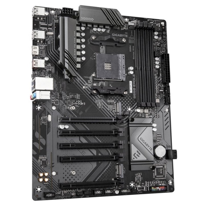Placa Base Gigabyte B550 ATX AM4 B550 EAGLE DDR4 128GB PCIe 4.0 USB 3.2 RAID