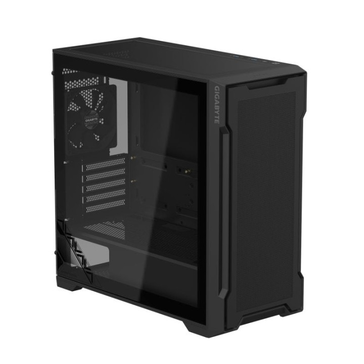 Torre Gigabyte C102 GLASS Caja mATX Midi Tower Vidrio Templado USB 3.2 210mm Negra Gaming