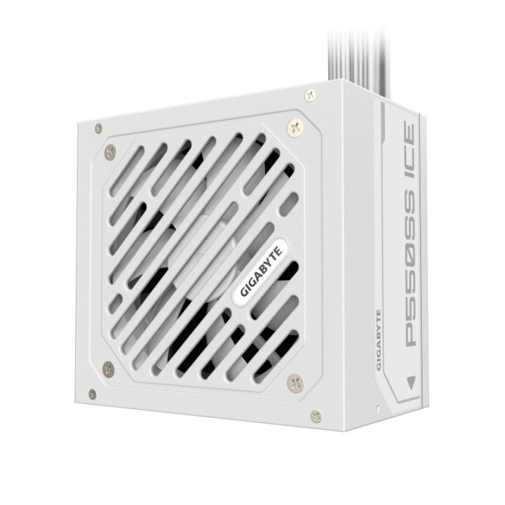 Fuente de Alimentación Gigabyte 550W 80 PLUS Silver ATX Blanco Protección Avanzada