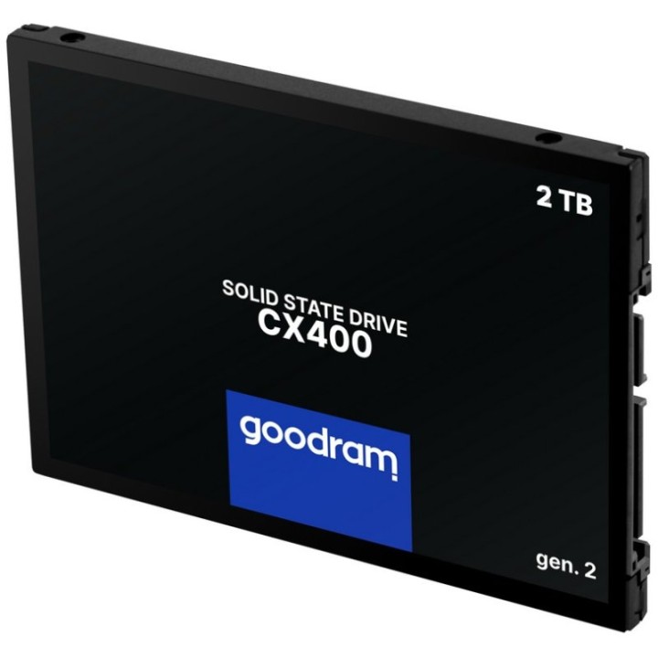 Disco Duro Goodram CX400 2.05TB SSD SATA III 550MB/s Gen.2 Resistencia a Golpes