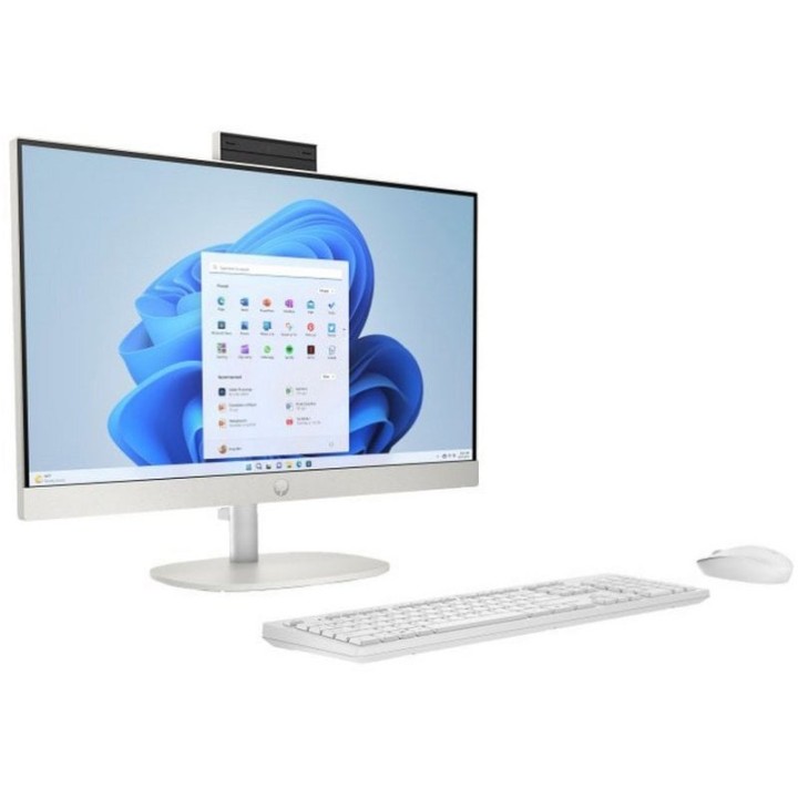 PC Sobremesa HP All-in-One 24-cr0042ns Intel Core i3-1315U 8GB 512GB SSD Wi-Fi 6 23.8" FHD Blanco