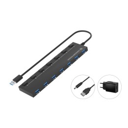 Hub CONCEPTRONIC USB-A 3.0 a 7xUSB-A 3.0 (HUBBIES19BP)