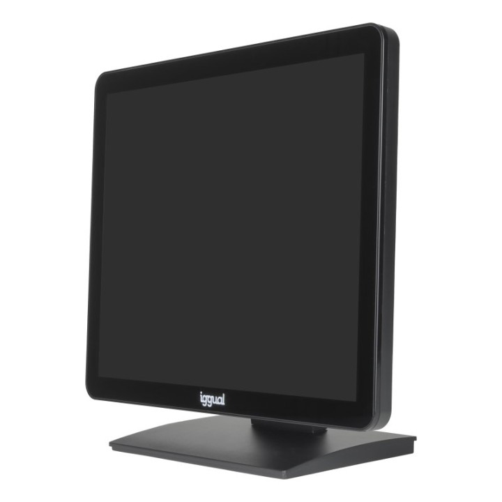 Monitor táctil iggual MTL19X 19″ 1280x1024 SXGA 10 puntos HDMI VGA USB Negro