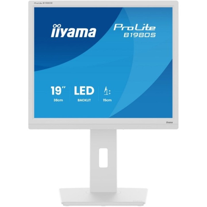 iiyama ProLite B1980S-W1 19" TN SXGA 75Hz Altavoces Altura Ajustable